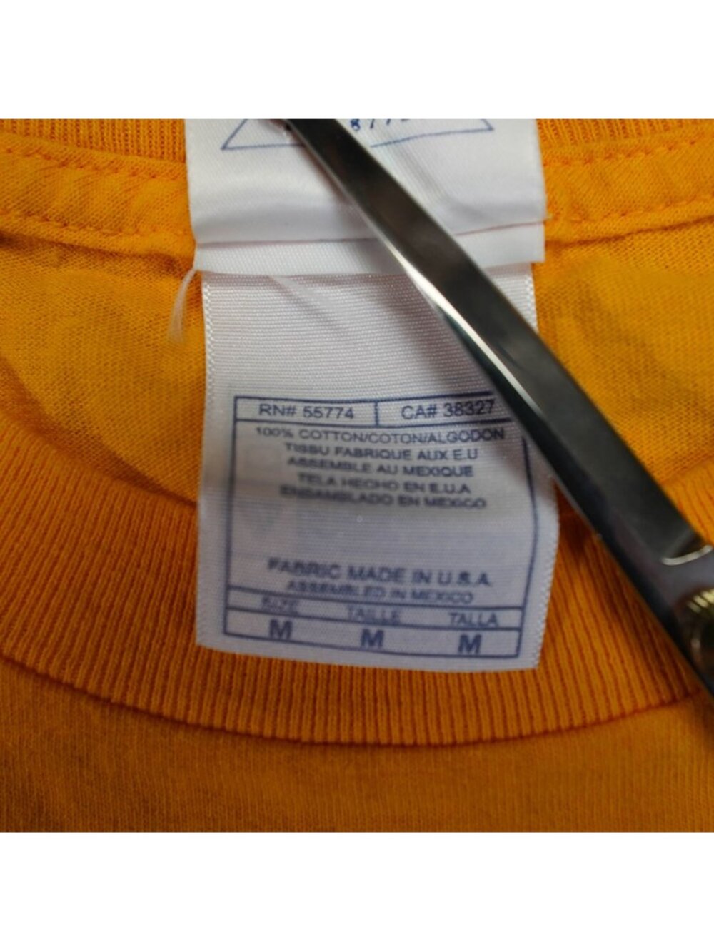 Y2K LSU Tigers Sugar Bowl 2004 T Shirt Mens M Yellow Nokia National Championship - Picture 6 of 9
